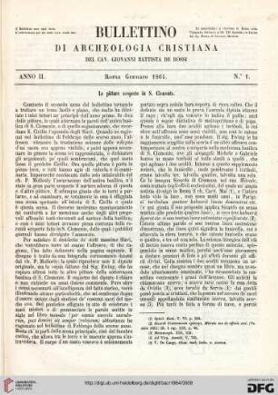 Nr. 1 (Gennaro 1864)
