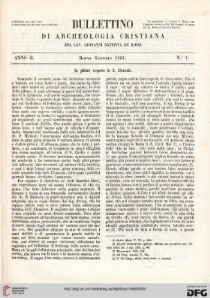 Nr. 1 (Gennaro 1864)