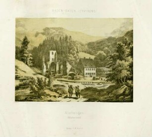 Baden-Baden (environs): Allerheiligen, Klosterruine