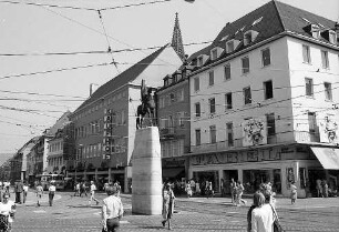 Freiburg i. Br.: Neu aufgestellter Bertoldsbrunnen