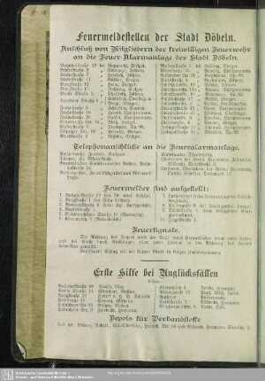Erste Hilfe bei Unglücksfällen