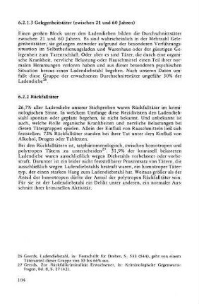 6.2.2 Rückfalltäter
