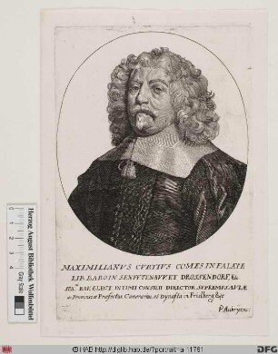 Bildnis Maximilian Kurtz (von Senftenau) (1638 Graf von Valley)