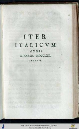 Iter Italicum 447