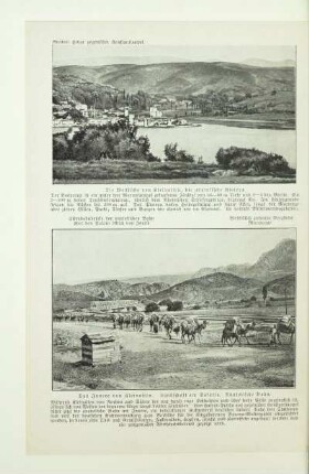 Das Innere von Kleinasien. Landschaft am Sakaria. Anatolische Bahn