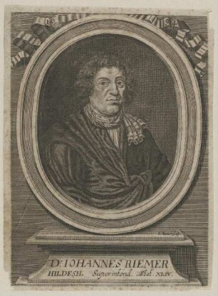 Bildnis des Johannes Riemer