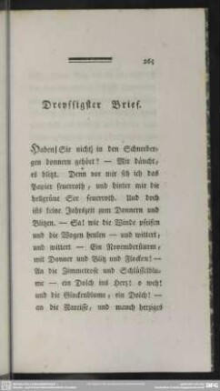 Dreyssigster Brief