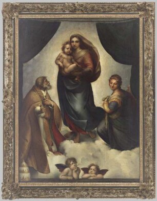 Gemälde (Kopie), Sixtinische Madonna