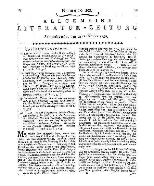 Neue Sammlung der auserlesensten und neuesten Abhandlungen für Wundärzte. St. 7-9. Aus verschiedenen Sprachen übersetzt. [Hrsg.v. E. B. G. Hebenstreit; K. G. Kühn]. Leipzig: Weygand 1785