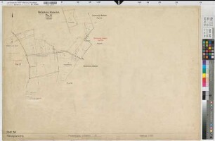 Liesborn (Wadersloh), Flurbereinigung Liesborn, Bl.59 Zuteilungskarte Ballonkarte