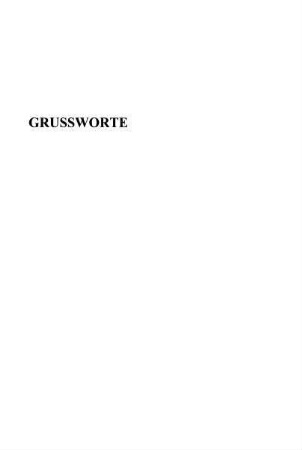 11-42, Grußworte