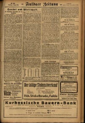 Zweite Ausgabe vom Dienstag, den 03. Juni 1924.