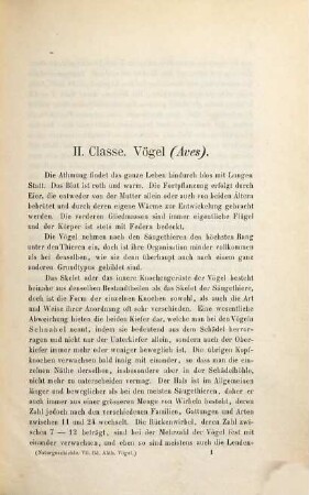 Wissenschaftlich-populäre Naturgeschichte der Vögel in ihren sämmtlichen Hauptformen, 1