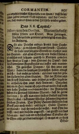 Das XX. Capitul.