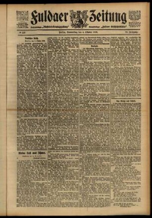 Ausgabe vom Donnerstag, den 04. Oktober 1906.