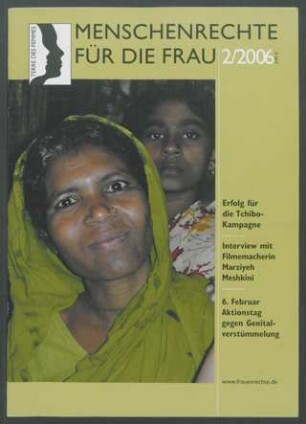 Menschenrechte für die Frau : Die Zeitschrift von TERRE DES FEMMES