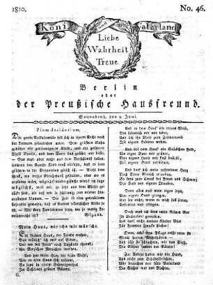 Nr. 46., 9. Juni 1810