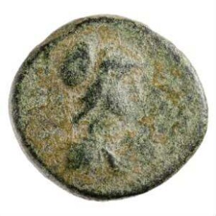 Münze, Mitte des 1. Jahrhunderts n. Chr.; zur Zeit des Claudius (BMC)