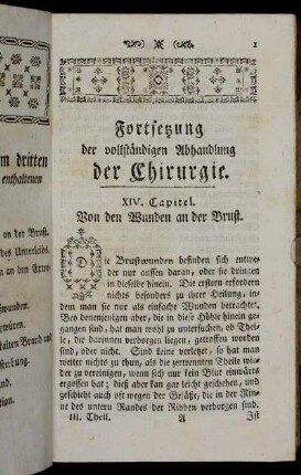 XIV. Capitel. Von den Wunden an der Brust