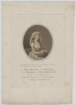 Bildnis der Julie de Giovane