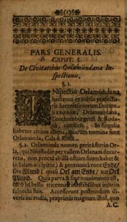 Christopheri Heinrici Loeberi Historia ecclesiastica, quae Ephoriam Orlamundanam in Ducatu Altenburgensi describit
