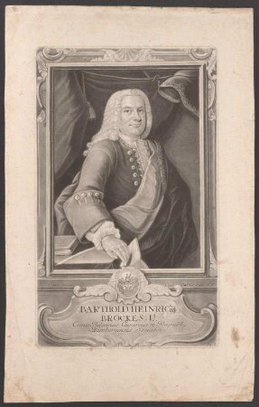 Porträt Barthold Heinrich Brockes (1680-1747)