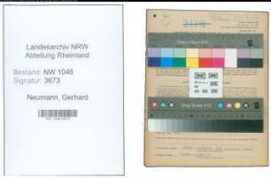 Entnazifizierung Gerhard Neumann , geb. 01.02.1922 (Lehrer)