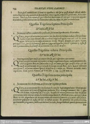 Quaestio Trigesima octava Principalis