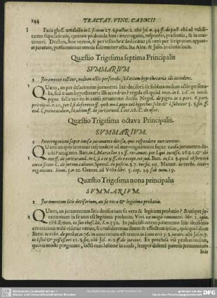 Quaestio Trigesima octava Principalis