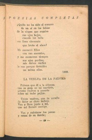 La vuelta de la Paloma
