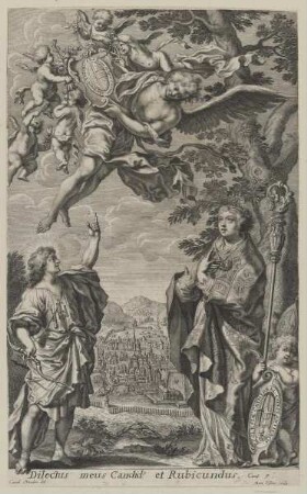 Allegorisches Bildnis des Marqurad Rudolf von Rodt, Fürstbischof von Konstanz