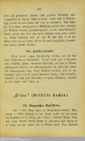 "Béles" (Gefüllte Kuchen)