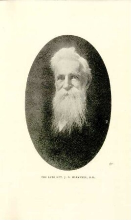 The late Rev. J. B. Hartwell, D.D.