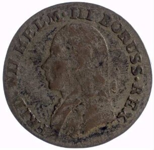 Münze, Dreigröscher (Düttchen), 1806