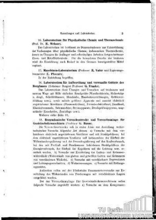 17. Maschinen-Laboratorium