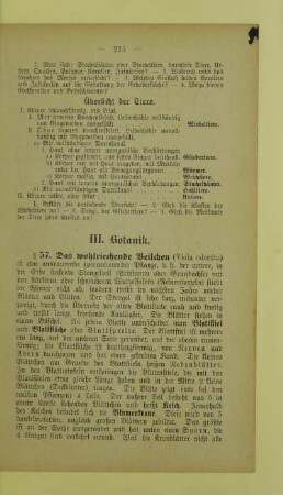 III. Botanik