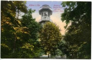Löbau. Friedrich - August - Turm a.d. Löbauer Berg