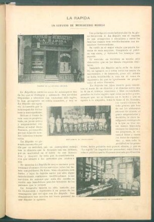 La Rápida - Un servicio de mensageros modelo