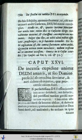 Caput XXVI – XXX