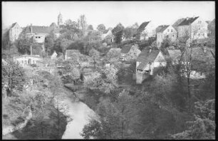 Lohmen. Blick auf Lohmen