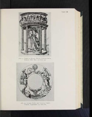 Abb. 20. Lorenzo Medici und Lucrezia Donati, Florent. Kupferstich (zu Seite 81).