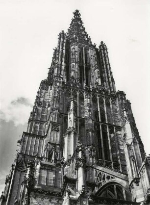 Der Turm des Münsters von Ulm