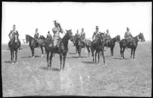 Oschatz. K.S. 1. Ulanen-Regt. No. 17 - Auf Patrouille