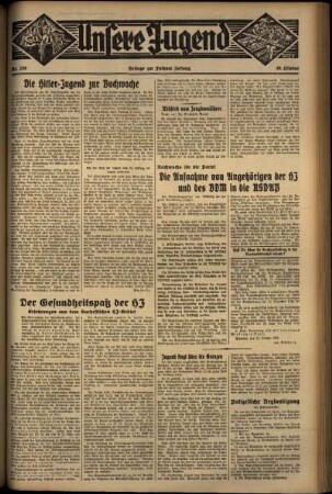 Zweite Ausgabe vom Mittwoch, den 30. Oktober 1935.