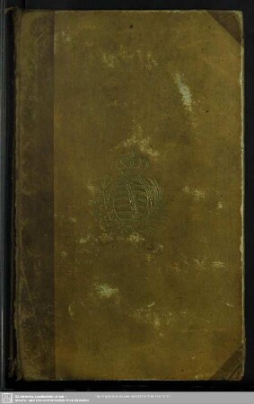 1820(1821): Apothekerbuch für die Königl.-Sächsischen Lande : Uebersetzung der Pharmacopoea saxonica