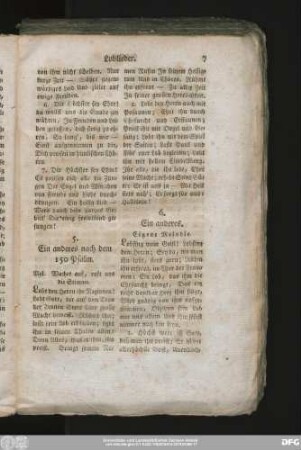 5. Ein anderes nach dem 150 Psalm.