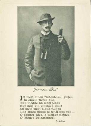 Hermann Löns - Ich weiß einen Lindenbaum [...]