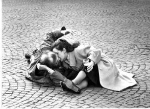 Obdachlose im Stadtzentrum von Frankfurt/Main