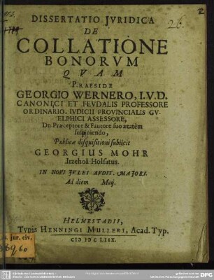 De collatione bonorum