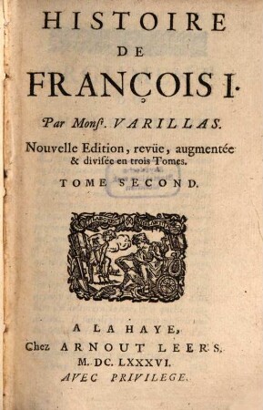 Histoire de François I. T. 2